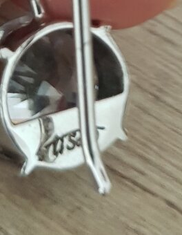 Ti Sento strieborne nausnice so zirkonmi - 2