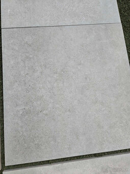 Terasová dlažba hrúbka 2cm, 60x60, vzhľad brúsený betón sivá - 2
