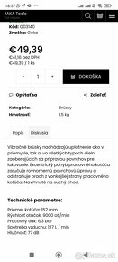 Pneumatická brúska - 2