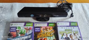 Kinect (xbox360)+3x hra - 2