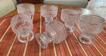 Retro dezertné poháre - Perlička - 2