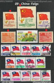 Poštové známky, filatelia: Čína - 2