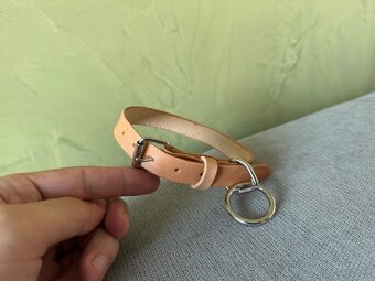 Handmade kožený obojok pre psa - 2