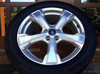 alu R18 5x108 orig. Ford Kuga, letné pneu 235/50 - 2