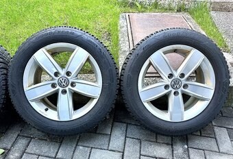 Alu sada VW Group 5x112 R16 205/60 R16 zimné pneu GOODYEAR - 2