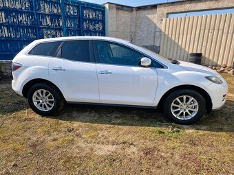 Mazda cx7 2.3 disi turbo 191kw rok 2008 biela perleť. - 2