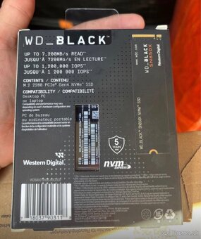 WD_BLACK SN850X 8TB NVMe SSD – Herný disk - 2