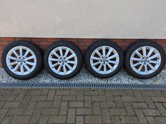 195/55 R15 Originalna sada diskov Audi (Nove zimne pneu) - 2