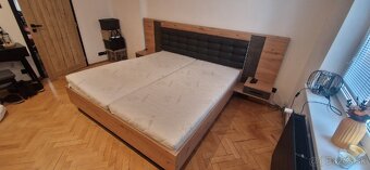 Posteľ s podsvietenim a roštom 180x200cm - 2