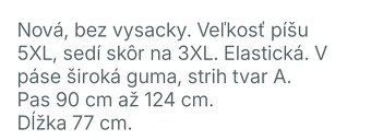 Nová sukňa 46/48 - 2