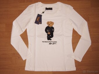 Ralph Lauren dámske tričko biele - 2