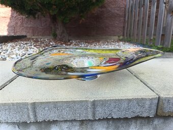 sklená misa - hutné sklo kolorované - 2