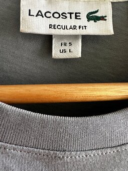 Lacoste pánske tričko L - 2