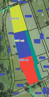 Stavebné pozemky na tri domy v tichej lokalite - 2
