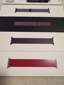 apple watch 6 LTE (esim) 44mm chirurgicka ocel a 3 remienky - 2
