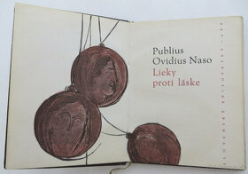 Publius Ovidius Naso – Lieky proti láske (1966, kožená väzba - 2