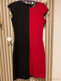 Červeno-čierne šaty - 2
