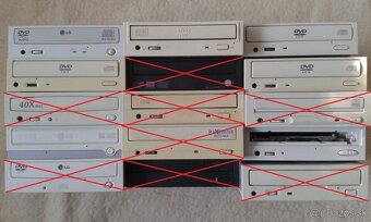 7x Interné CD/DVD mechaniky 5,25" PATA/IDE/EIDE - 2