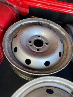 Predám plechové disky Renault / Dacia 15” – 4x100, ET43 - 2