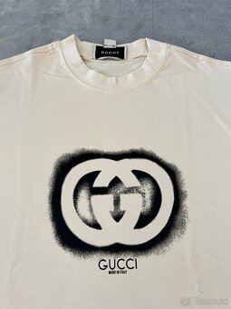 Gucci tričko (krémové) - 2