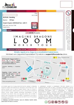 IMAGINE DRAGONS - LOOM World Tour - 15.6.2025 - Budapešť - 2