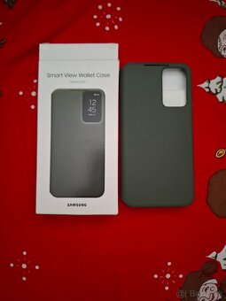 Obal knizkovy originál na Samsung S23 + zelený iba osobne Ko - 2
