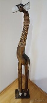 Drevená dekorácia žirafa - 2