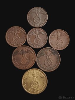 Drobné obehové mince Nemecka - 2