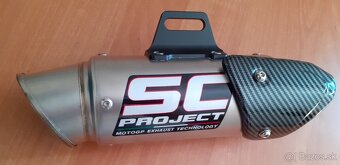 Na predaj športový, ladený, nový, nerezový výfuk na motorku - 2