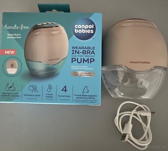 Canpol babies Elektrická odsávačka Hands free - 2