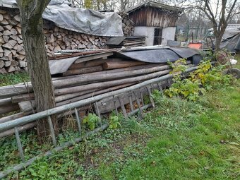 Staré drevo - guľatina - 2