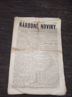 Národné noviny 1870- 1878 - 2