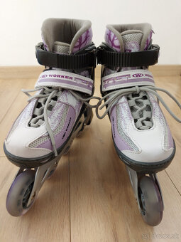 Kolieskove korcule Worker Perleta LED - 2