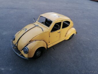 Predám starožitné plechové auto VW Beetle - 2