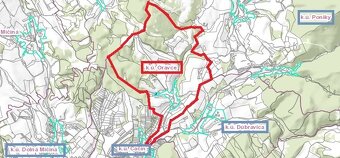 Predaj 24500 m2 pozemkov v katastri obce Oravce - 2