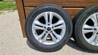 Letná sada originál Dacia Duster, 5x114,3 R17 - 2