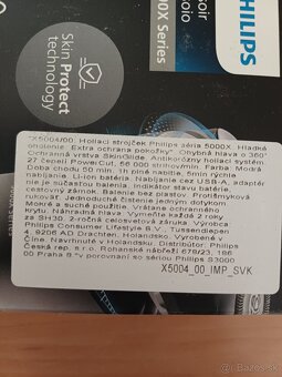 Holiaci strojček PHILIPS 5000X series - 2