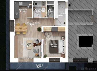 NOVOSTAVBA BYTU A 4-1, ŠEMŠA, KOŠICE OKOLIE - 2