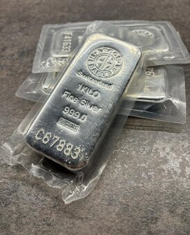 Investične striebro ARGOR HERAEUS 1kg - 2