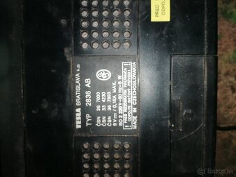 Predám rádio Tesla TYP 2836 - 2
