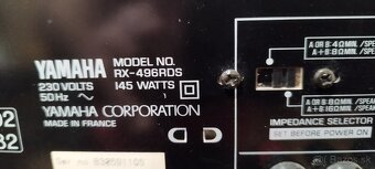 Receiver Yamaha RX-496 RDS - 2