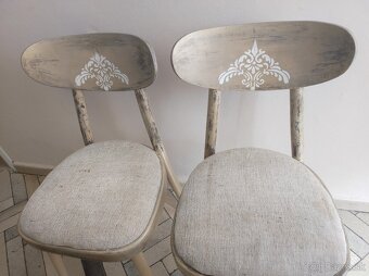 Stoličky,stolík,bedna Provence - 2