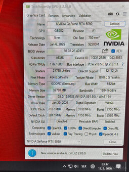 Asus ROG Astral GeForce RTX 5090 OC 32GB - NOVA - 2