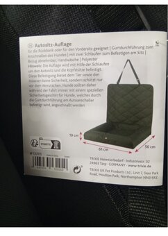 Sedačka pre psa do auta/pelech - 2