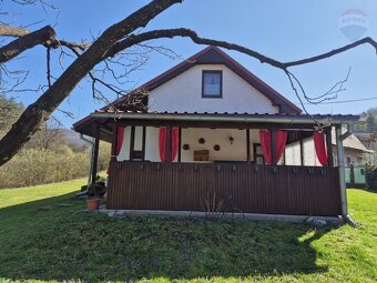 REZERVOVANÉ Chalupa v Hodruši – Hámroch, pozemok 720 m² - 2