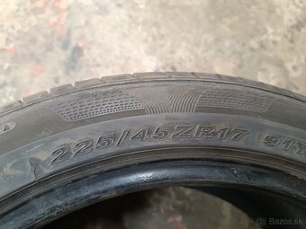 Letne pneumatiky nexen225/45R17 - 2
