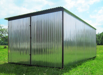 Predam garaz 3x5m cisto nova , pozink, jokel profil, 590eur - 2