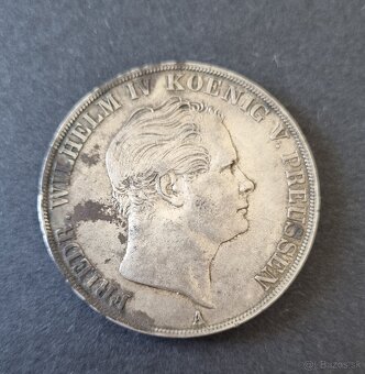 Ponukam 2 toliar Prusko 1845 - 2