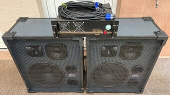ŠPIČKOVÉ VÝKONNÉ OZVUČENIE 2x750 W rms / 2x1500W program - 2