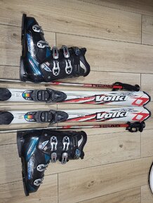 Na predaj lyže Volkl Tiger dĺžka 156cm, lyžiarky Nordica - 2